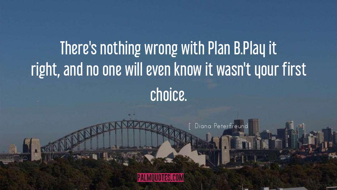 Plan B quotes by Diana Peterfreund