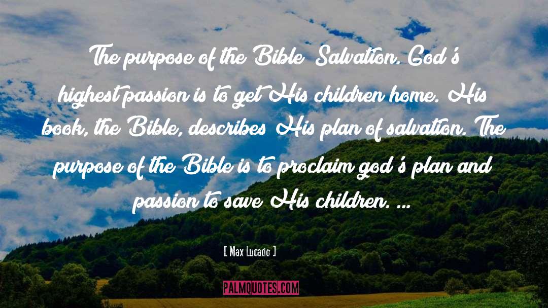 Plan Of Salvation quotes by Max Lucado