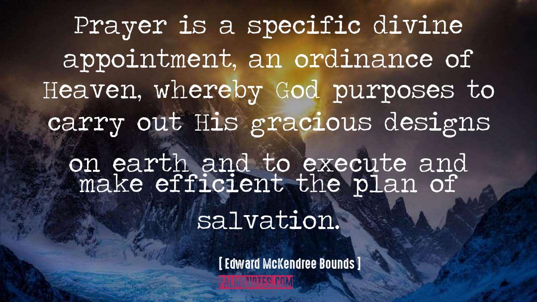 Plan Of Salvation quotes by Edward McKendree Bounds