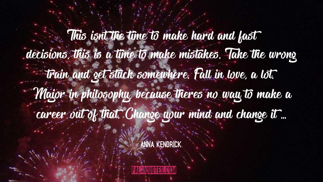 Plan Your Mind quotes by Anna Kendrick
