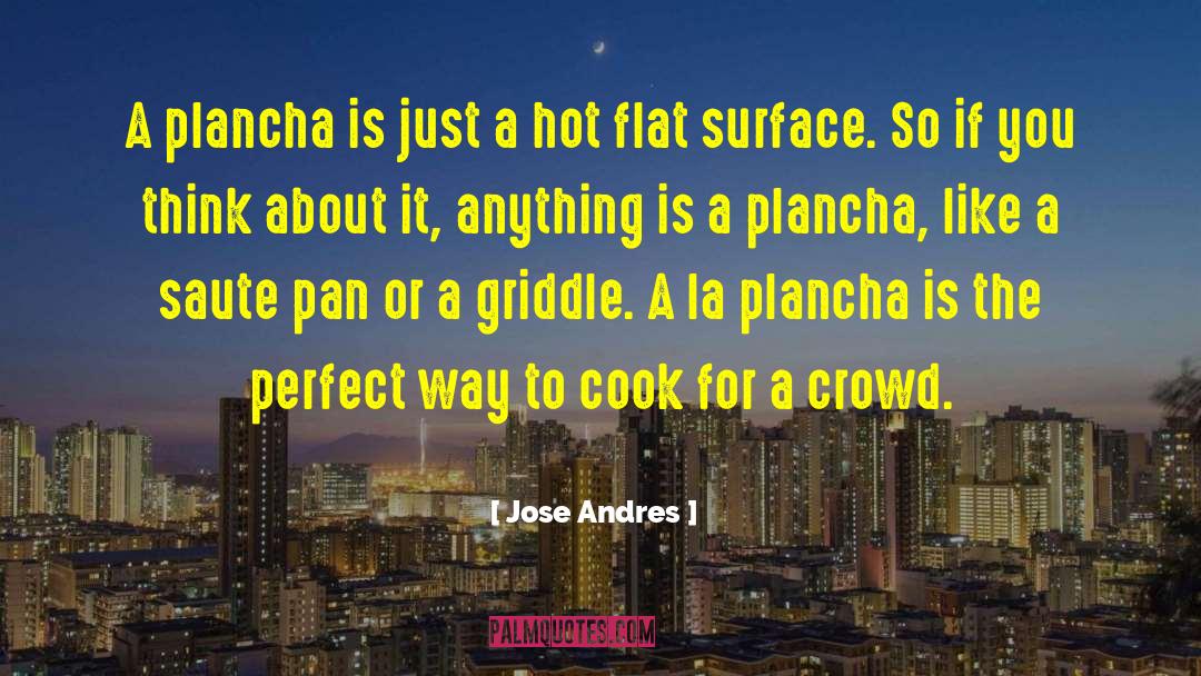 Plancha De Pelo quotes by Jose Andres