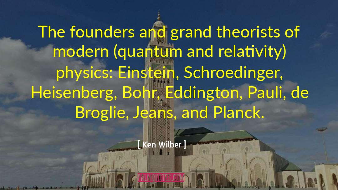 Planck quotes by Ken Wilber