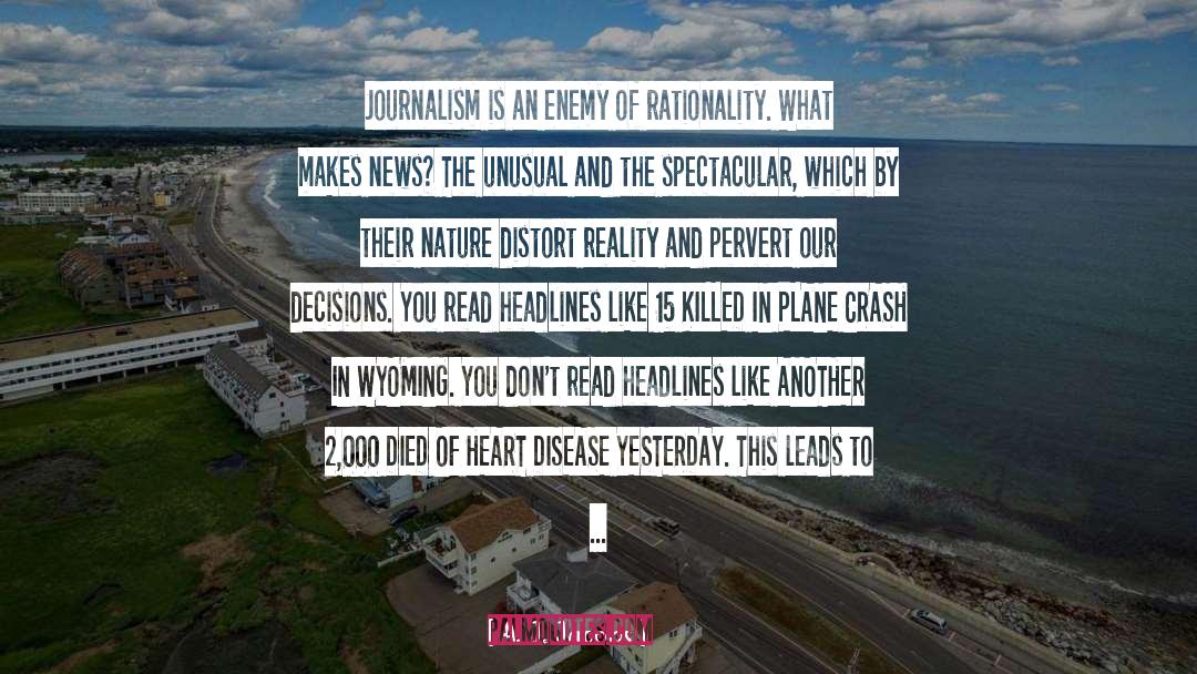 Plane Crashes quotes by A. J. Jacobs