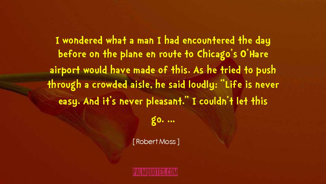 Plane Crashes quotes by Robert Moss