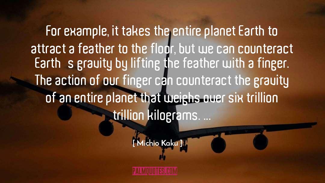 Planet Earth quotes by Michio Kaku