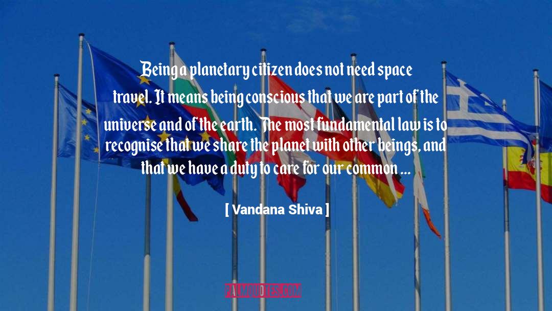 Planetary quotes by Vandana Shiva