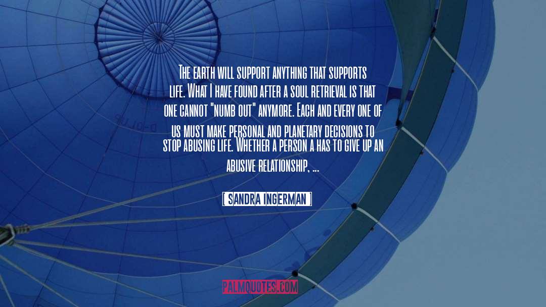 Planetary quotes by Sandra Ingerman