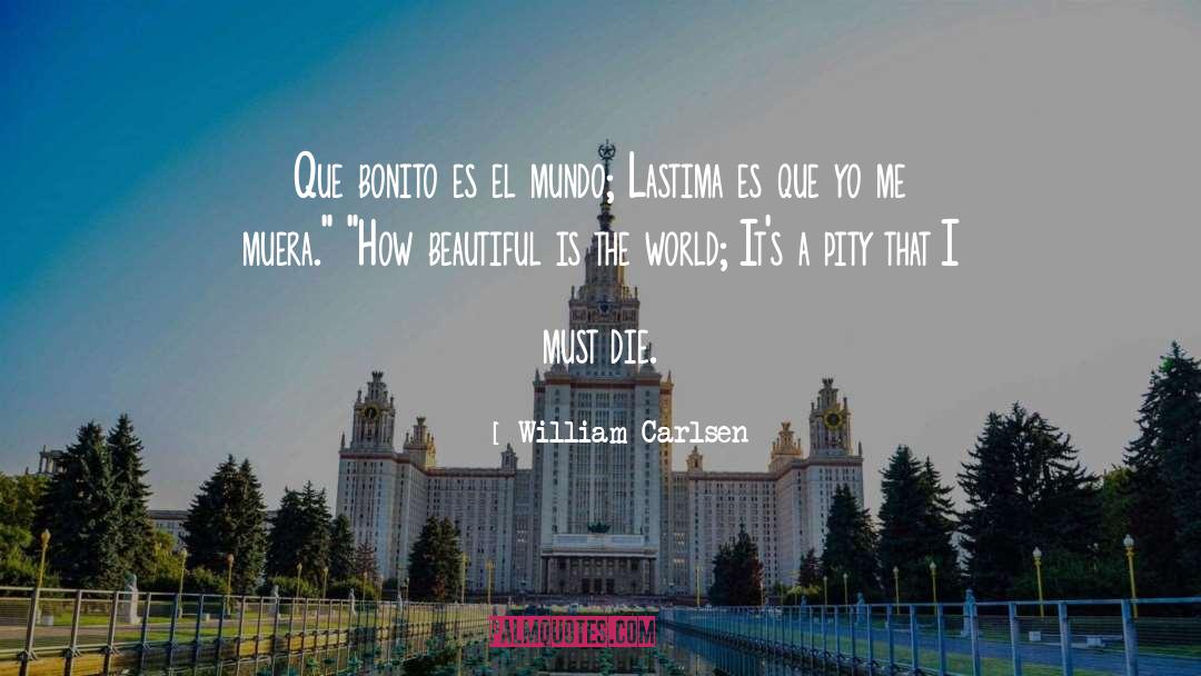 Planicies Do Mundo quotes by William Carlsen