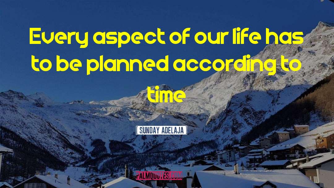 Planned Events quotes by Sunday Adelaja
