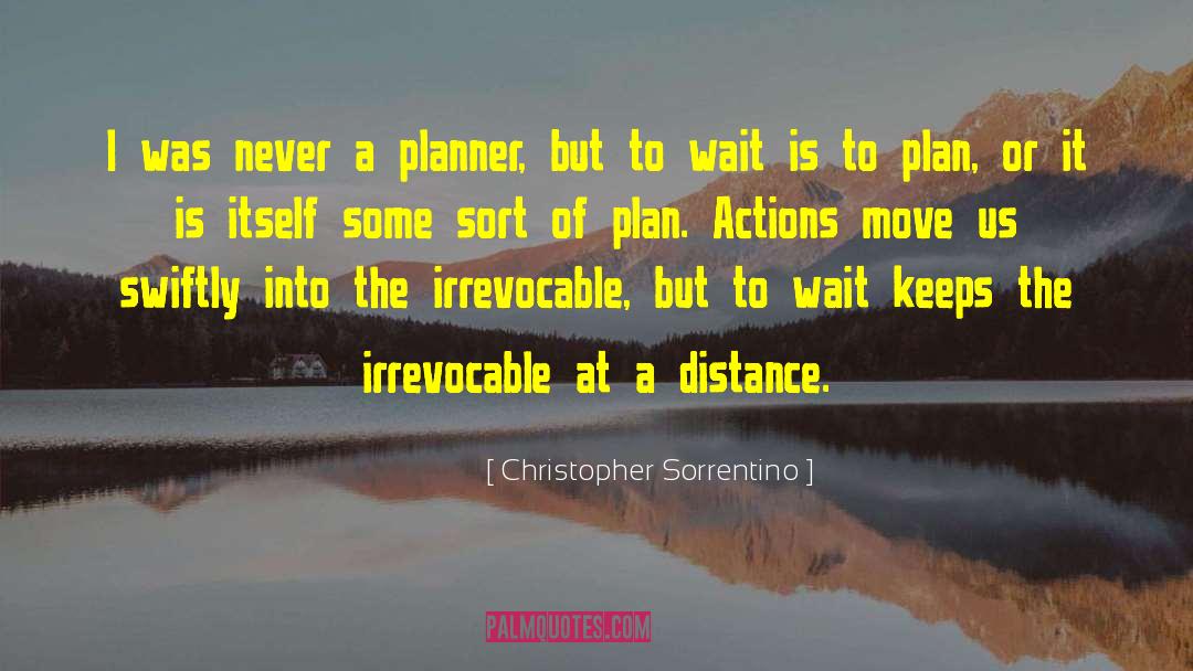 Planner quotes by Christopher Sorrentino