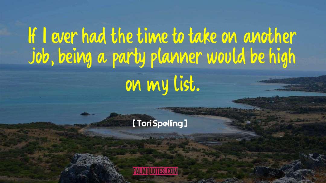 Planner quotes by Tori Spelling