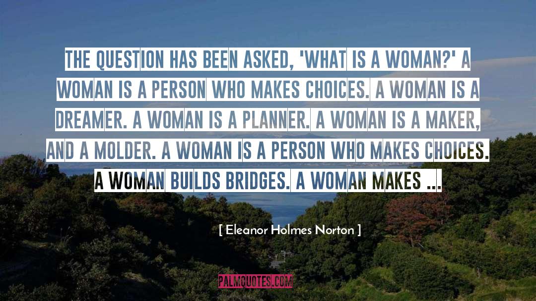 Planner quotes by Eleanor Holmes Norton