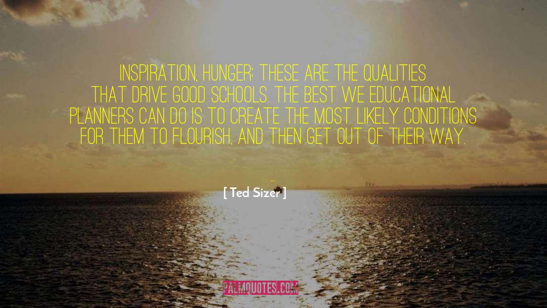 Planners quotes by Ted Sizer