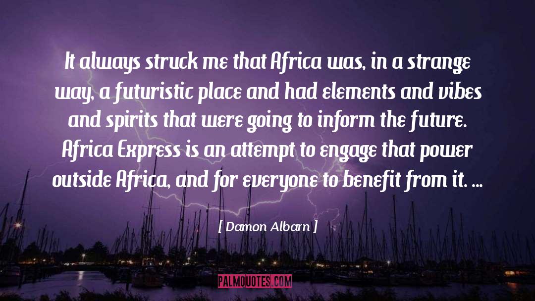 Planning For The Future quotes by Damon Albarn