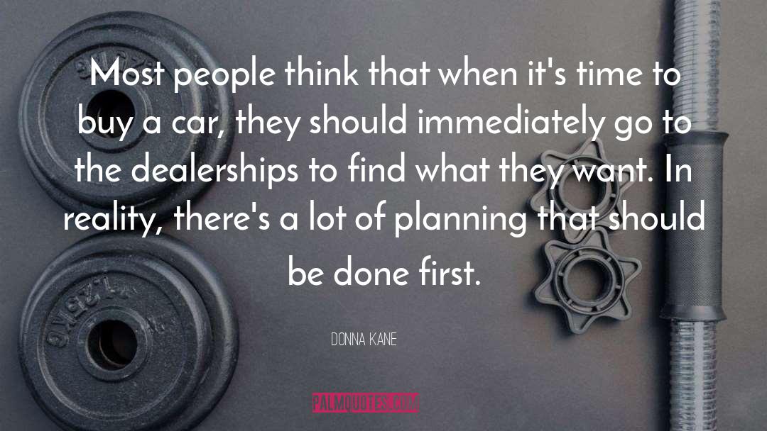 Planning Strategically quotes by Donna Kane