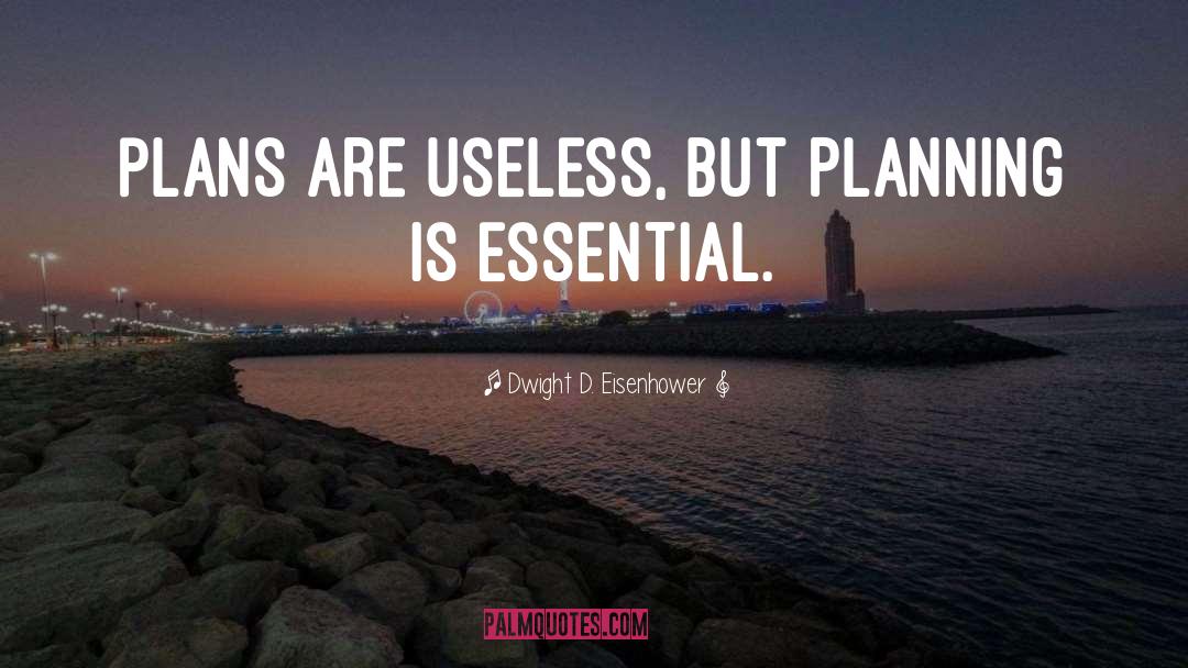 Plans Are Useless quotes by Dwight D. Eisenhower