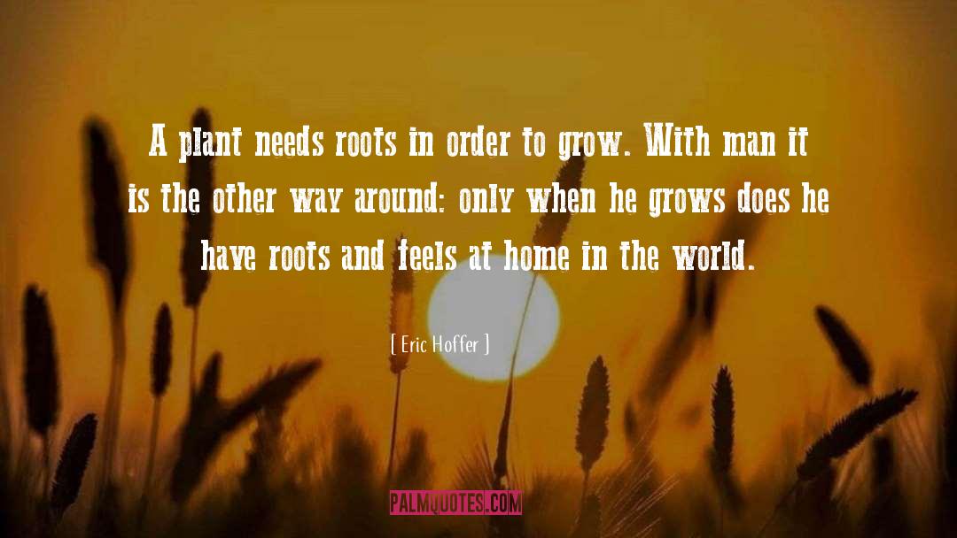 Plant Medicine quotes by Eric Hoffer