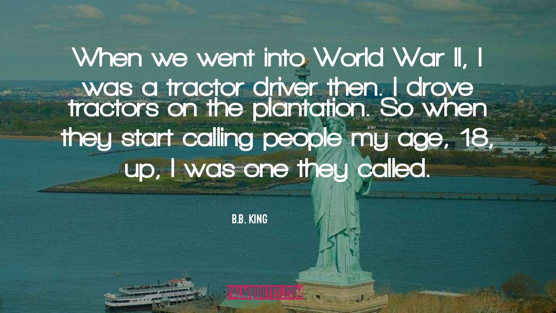 Plantation quotes by B.B. King