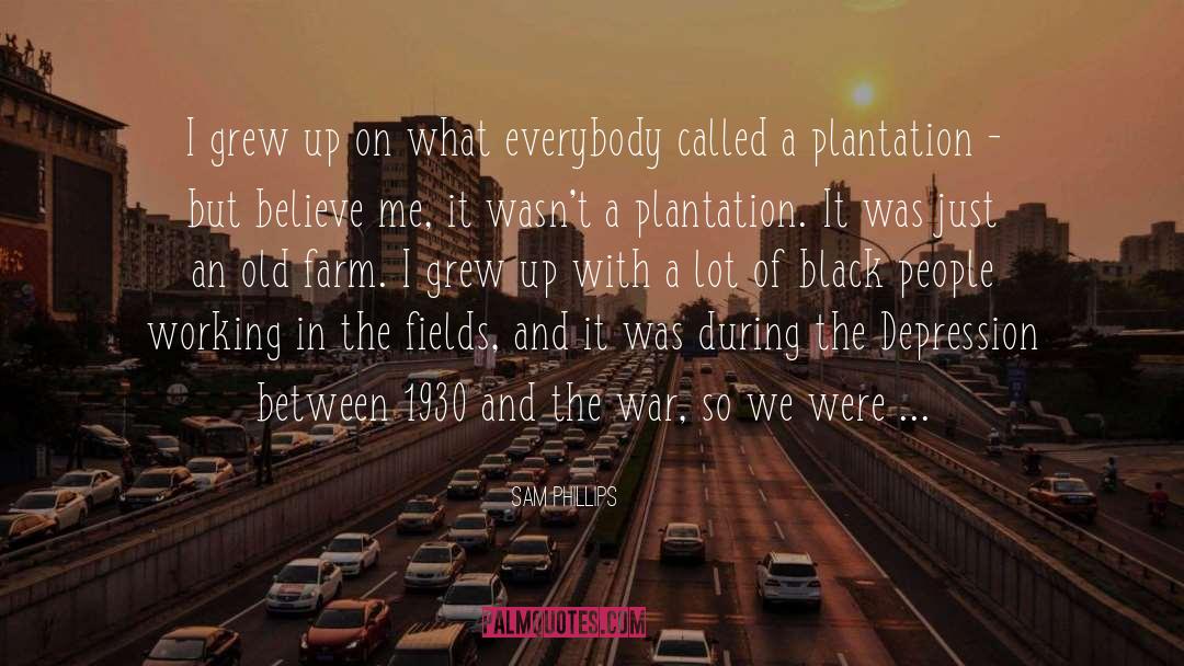 Plantation quotes by Sam Phillips