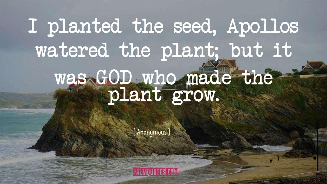 Planted quotes by Anonymous