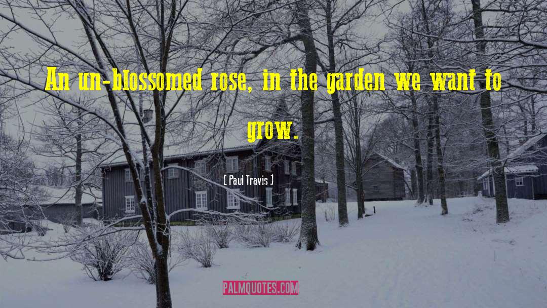 Plantei Garden quotes by Paul Travis