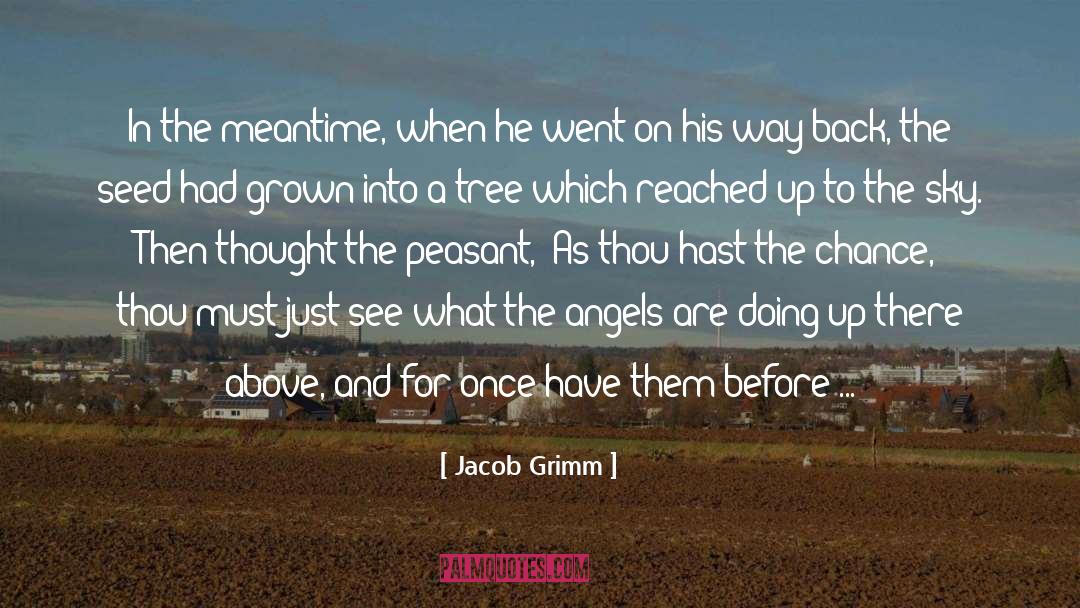 Planting A Seed quotes by Jacob Grimm