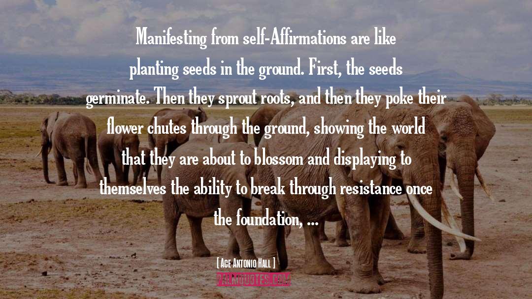 Planting Seeds quotes by Ace Antonio Hall