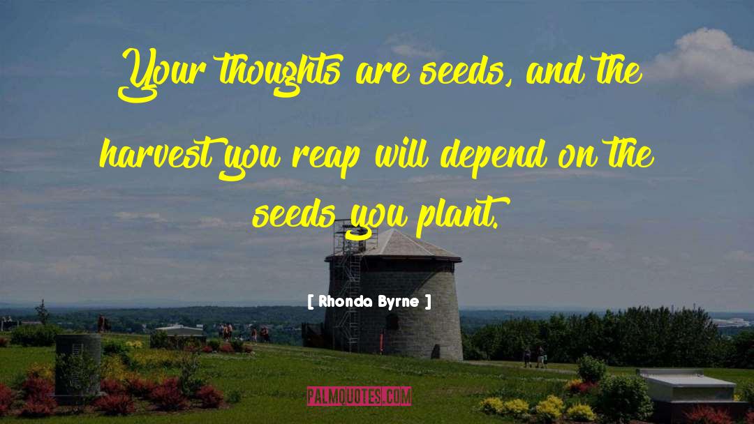 Planting Seeds quotes by Rhonda Byrne