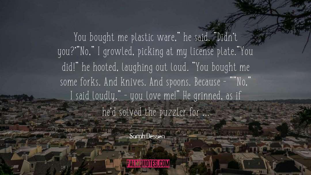 Plastic Explosives quotes by Sarah Dessen