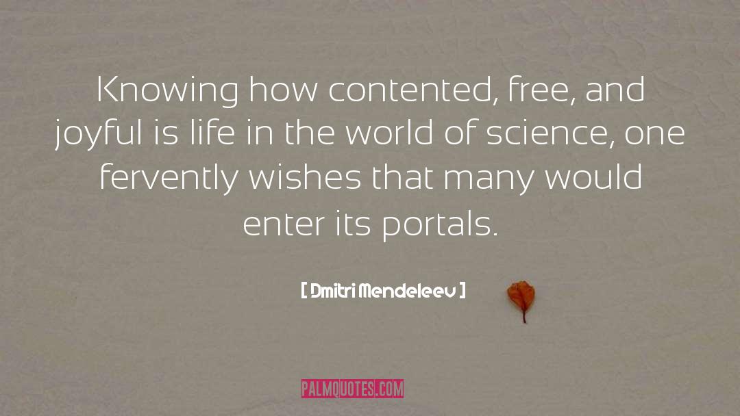 Plastic Pollution Free World quotes by Dmitri Mendeleev