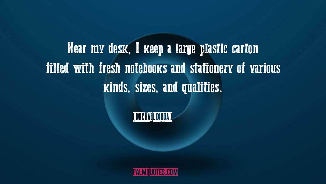 Plastic quotes by Michael Dirda