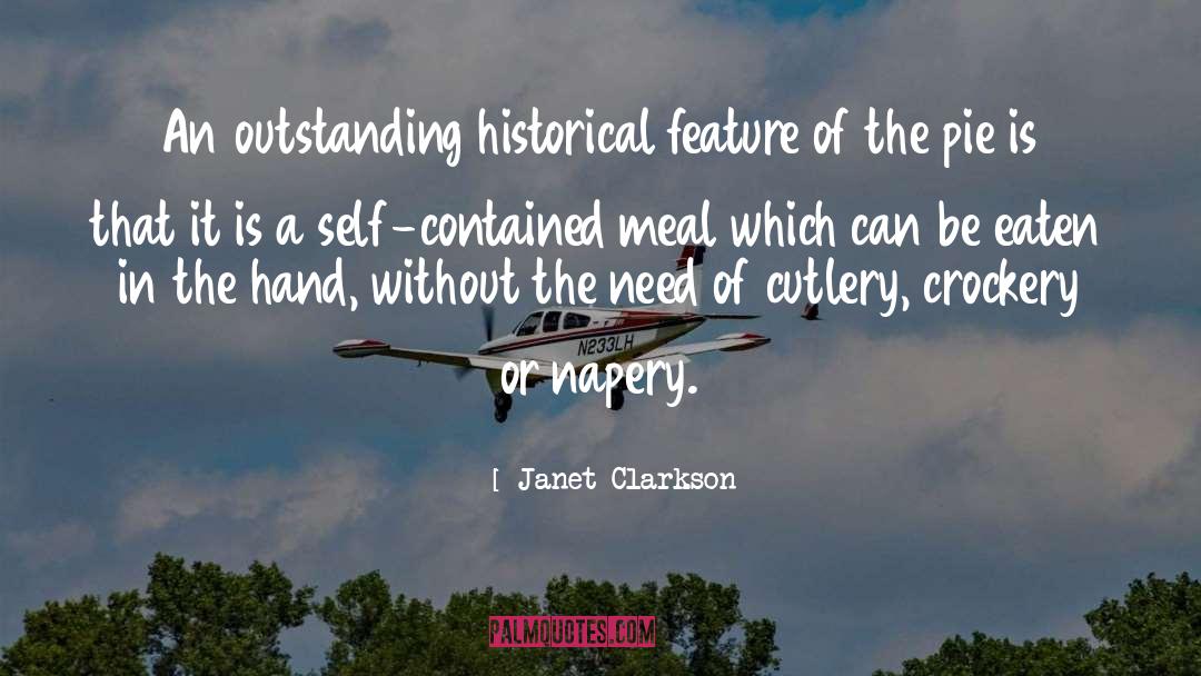 Plated Food quotes by Janet Clarkson