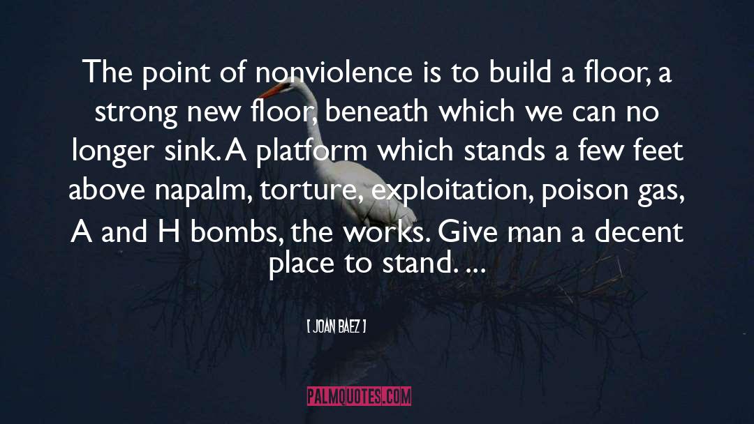Platform quotes by Joan Baez