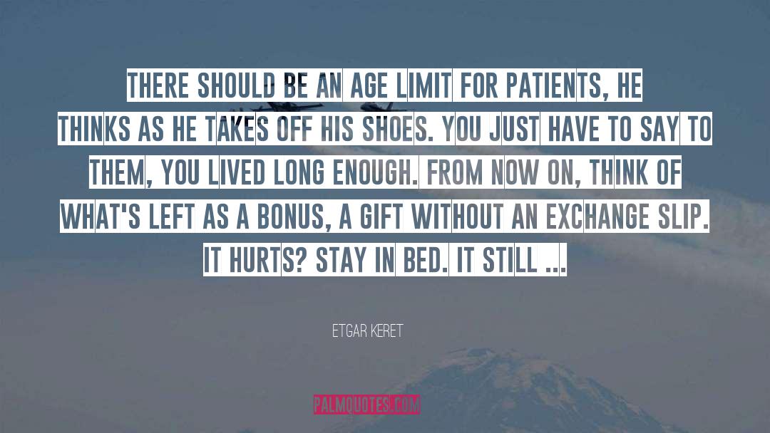 Platform Shoes quotes by Etgar Keret