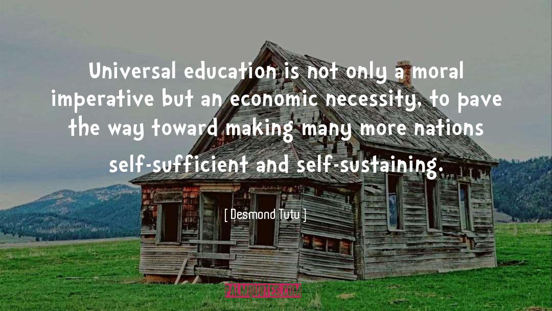 Platinum Education quotes by Desmond Tutu
