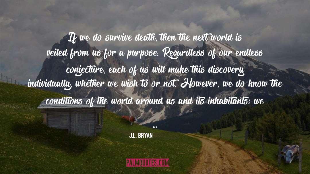 Plato Afterlife quotes by J.L. Bryan