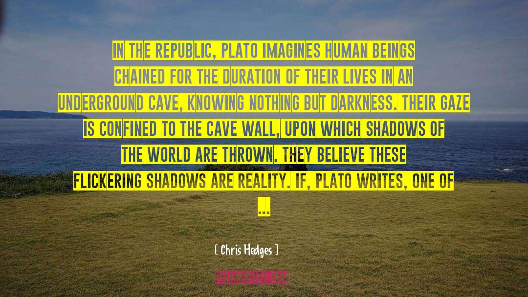 Plato And Platypus quotes by Chris Hedges