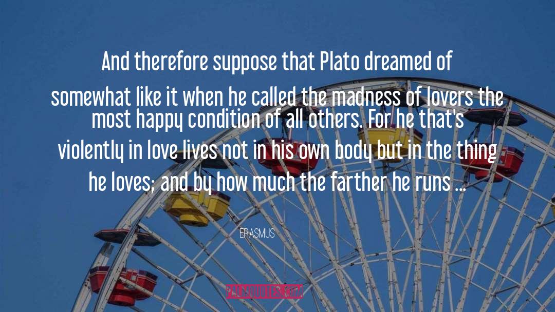 Plato Idealism quotes by Erasmus