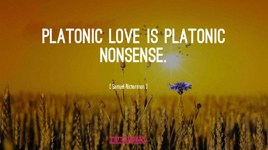 Platonic Love quotes by Samuel Richardson