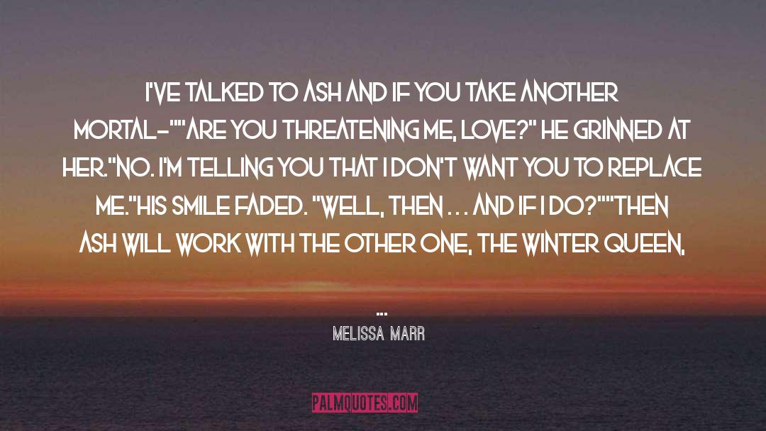 Platonic Love quotes by Melissa Marr