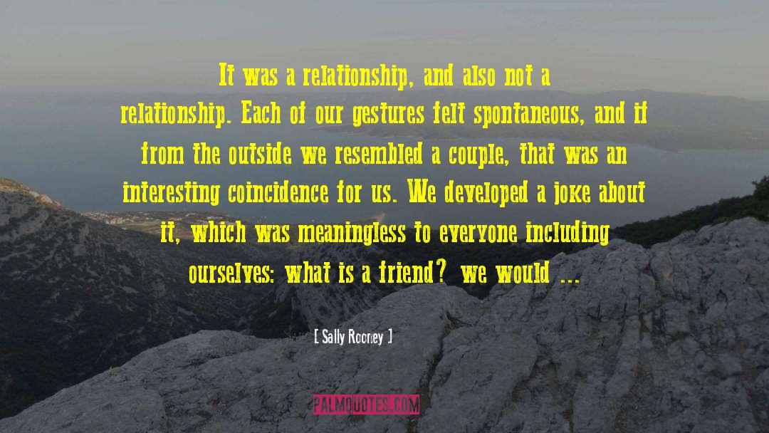 Platonic Relationship quotes by Sally Rooney