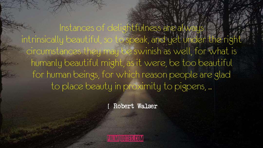 Platonism For The People quotes by Robert Walser