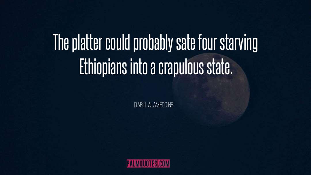 Platter quotes by Rabih Alameddine