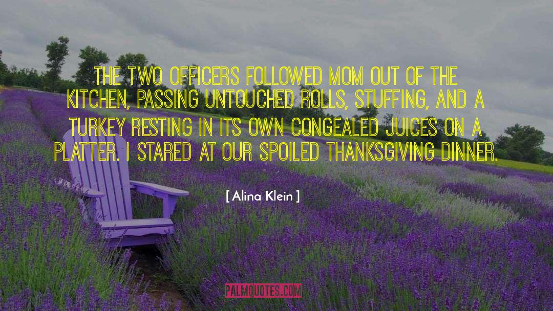 Platter quotes by Alina Klein