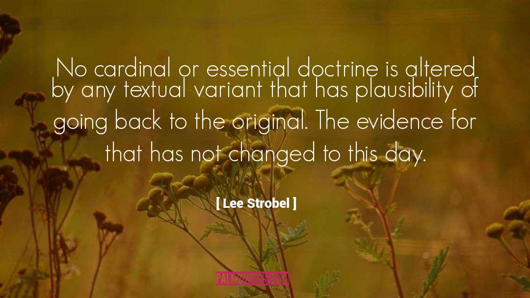 Plausibility quotes by Lee Strobel