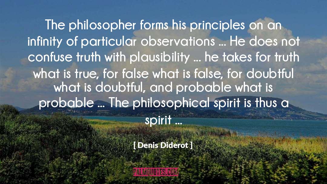 Plausibility quotes by Denis Diderot