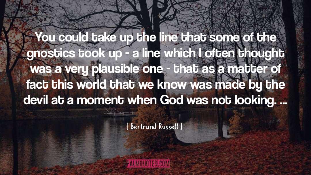 Plausible quotes by Bertrand Russell