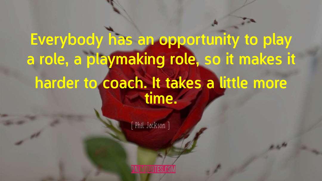 Play A Role quotes by Phil Jackson