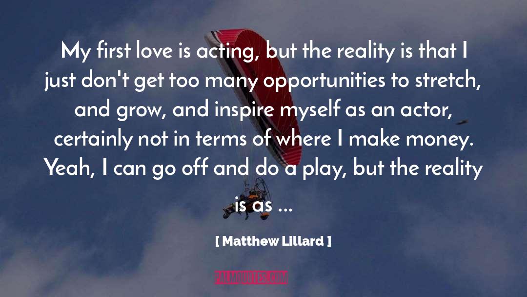Play Acting In The Classroom quotes by Matthew Lillard