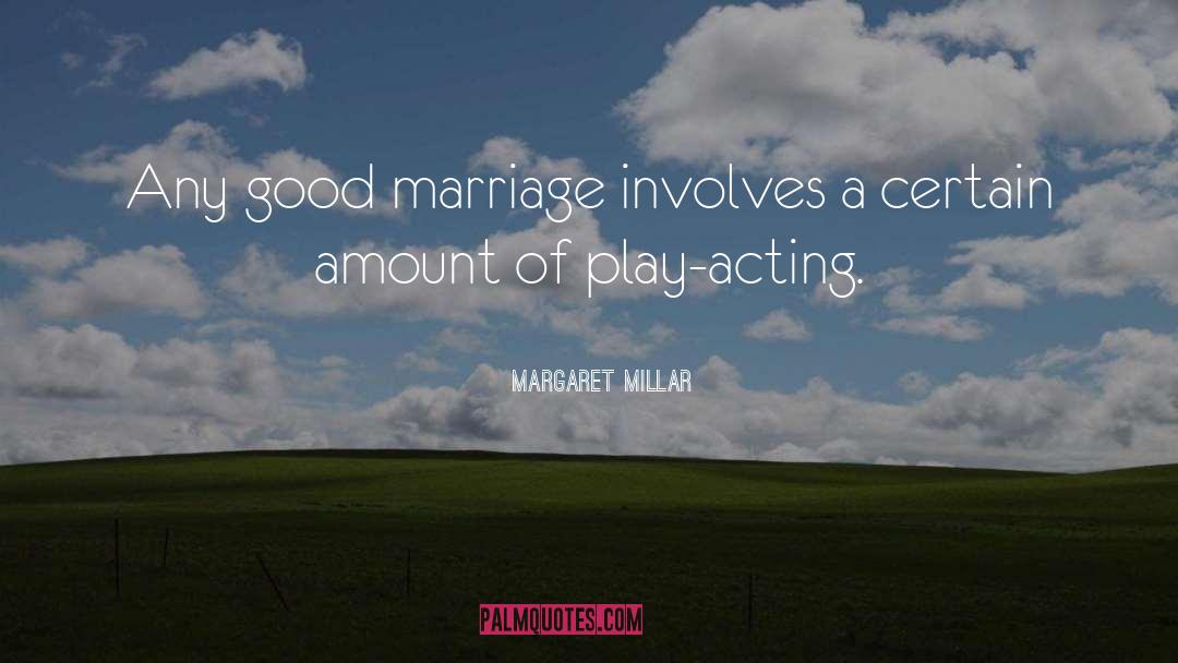 Play Acting quotes by Margaret Millar